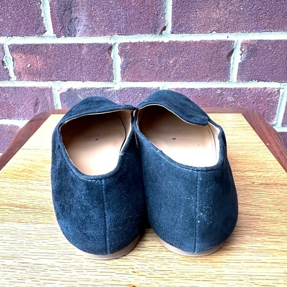 J Crew Black Suede Smoking Slippers - Picture 5 of 8